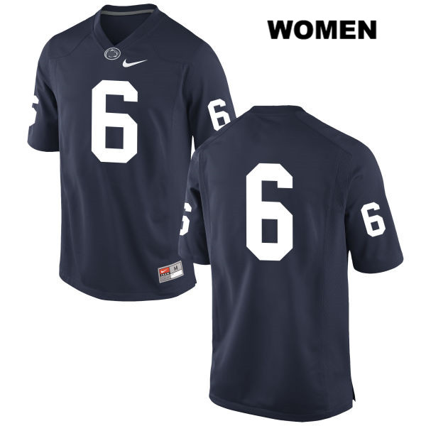 NCAA Nike Women's Penn State Nittany Lions Andre Robinson #6 College Football Authentic No Name Navy Stitched Jersey APK6398BQ